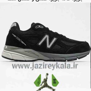 قیمت کفش نیوبالانس مردانه 990 مشکی و طوسی